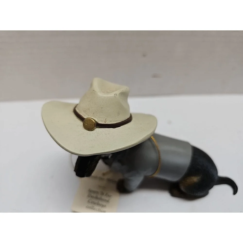 The Hamilton Collection Spurs 'N Fur Dachshund Cowboys Lot of 5